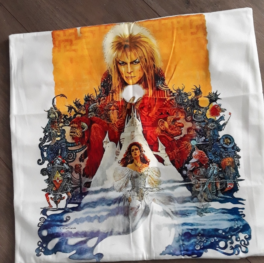 New labyrinth david bowie 80s pillow case